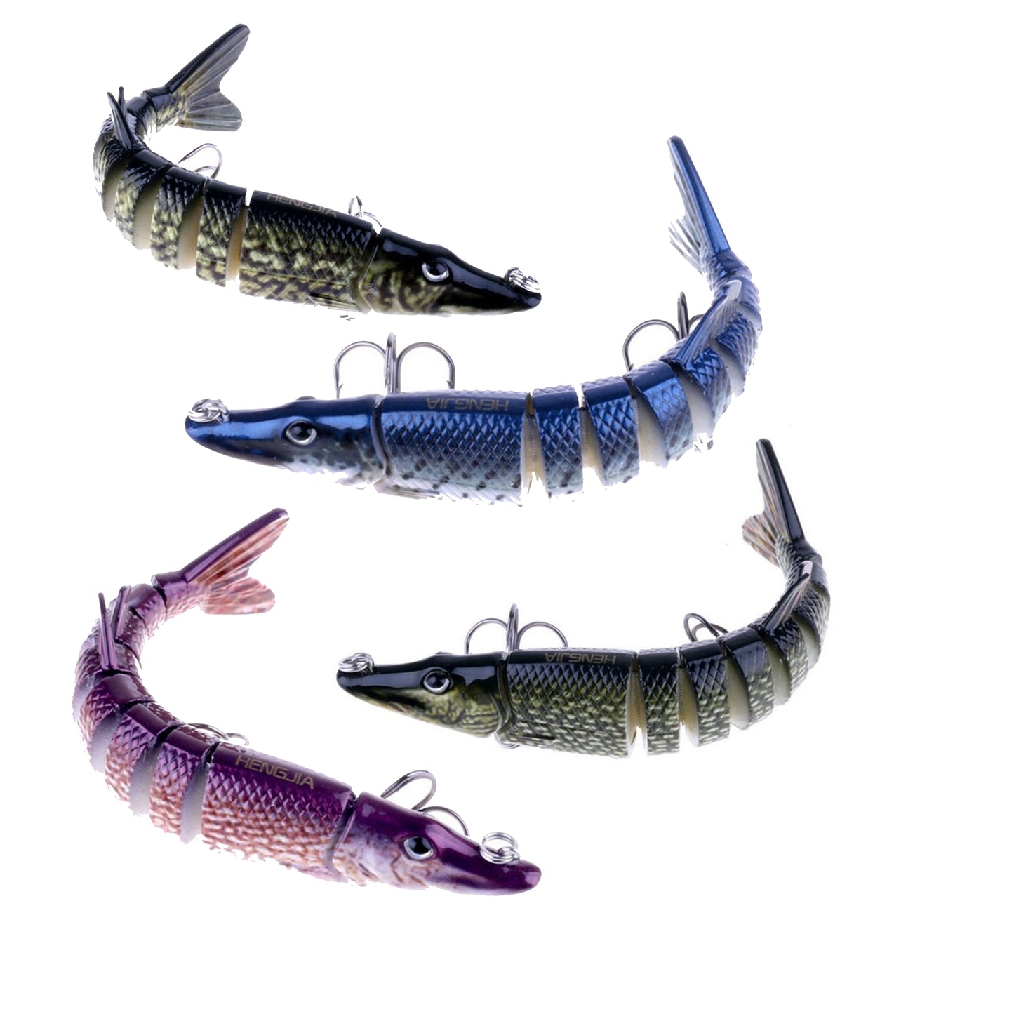 Fishing Lures,2PCS Color Random,Hooks Crucian Carp Fishing Lure Bait