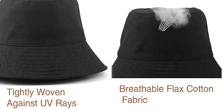 Bucket Hat Cotton Fishing Boonie Brim visor Sun Cap