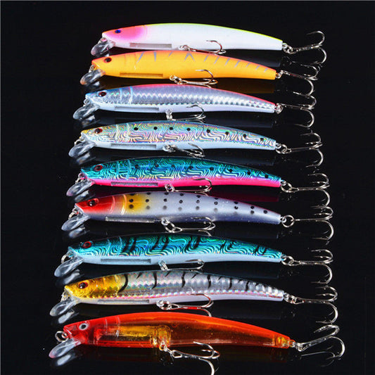 20PCS Fishing Lures Wobbler lure Lot Fishing Lures Plastic Bait Crankbaits Hooks